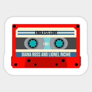 Endless Love Classic Cassette Sticker